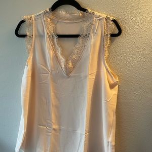 Womens v neck tank blouse